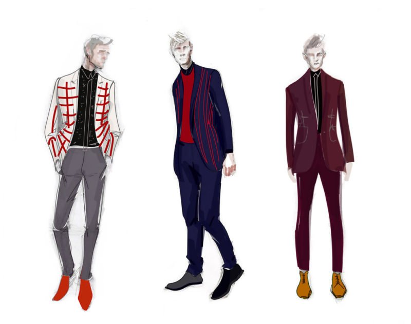 Лучшие дизайнеры представили первые эскизы костюмов для ведущих Евровидения-2017 2