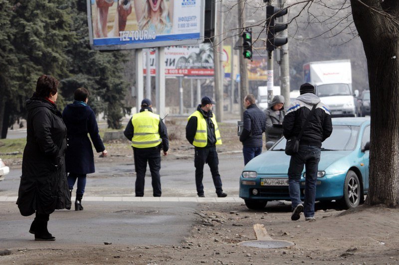 Полиция разыскивает свидетелей ДТП на Мазепы, в котором из маршрутки выпала женщина 3
