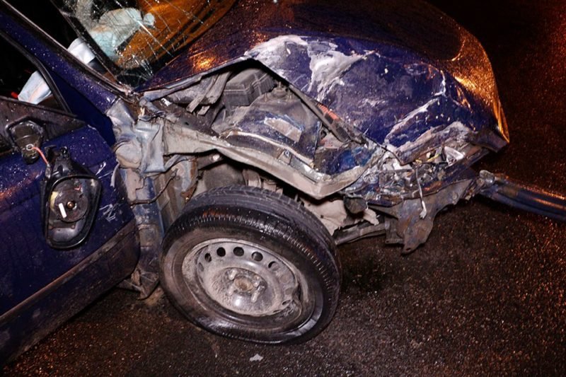 ДТП на Победе: пьяный водитель на Honda врезался в стоящий Daewoo 4