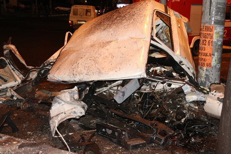 Жуткое ДТП внизу Рабочей: погиб человек 15