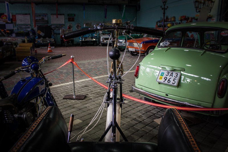 В Днепре представили уникальные французские ретро мотоциклы 6