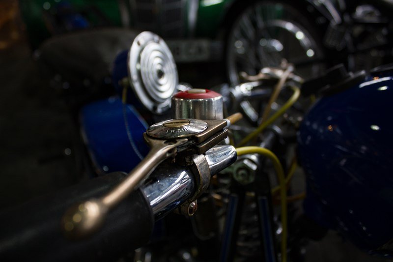 В Днепре представили уникальные французские ретро мотоциклы 10