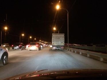 Внимание: на Кайдакском мосту огромная пробка 1