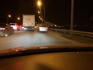 Внимание: на Кайдакском мосту огромная пробка 2
