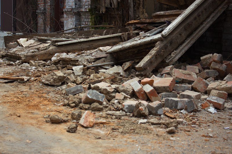 Забытая история: в центре Днепра обрушился старинный дом 4