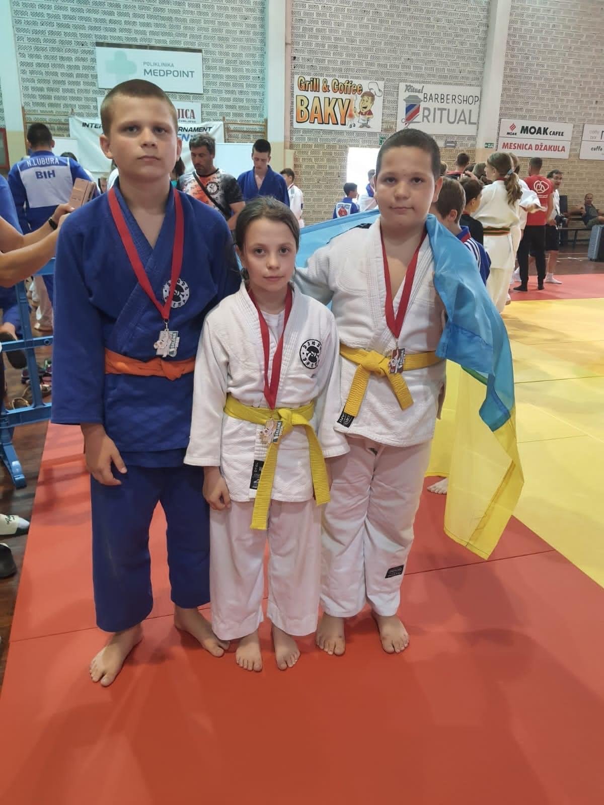 Десять юных спортсменов из Днепра стали призерами международного турнира по дзюдо в Хорватии 2