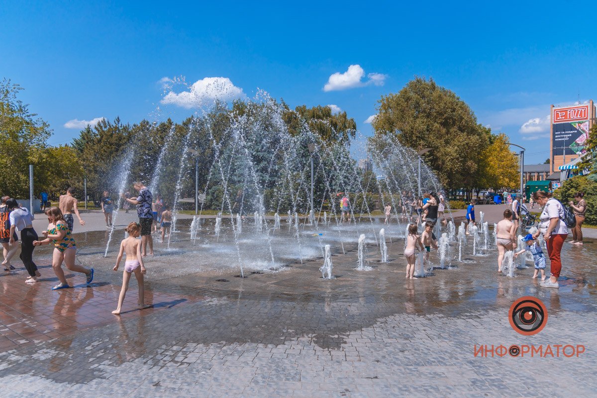 Фонтан на набережной ж/м Солнечный