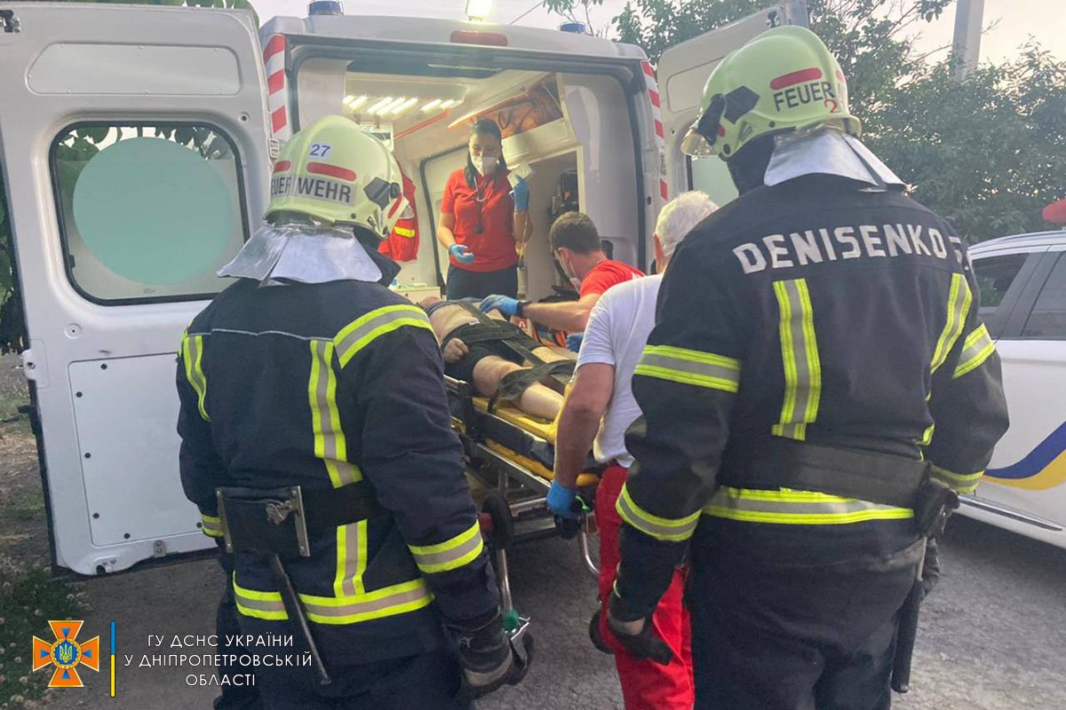 Пострадавшего передали медикам Пострадавшего передали медикам