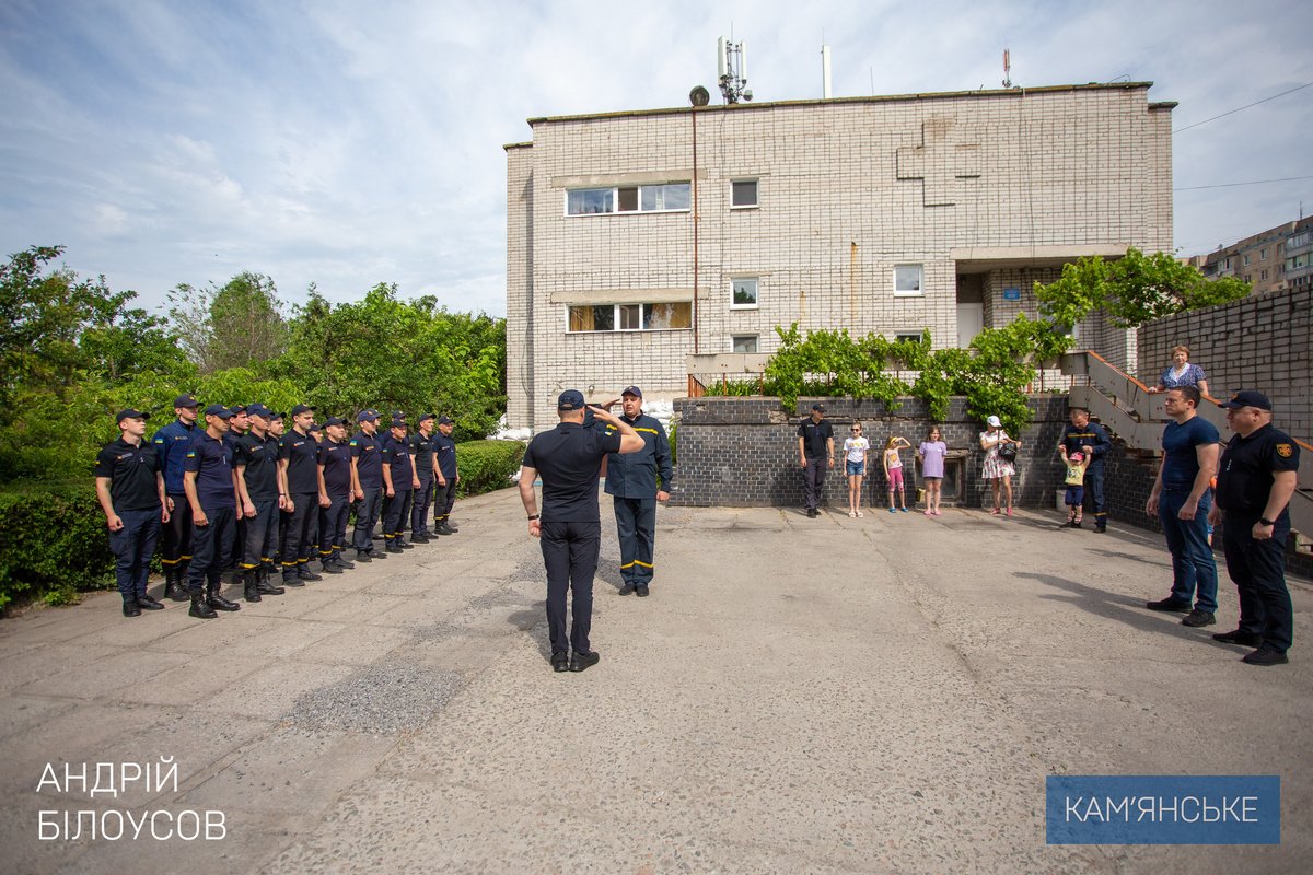 Отделение спасателей из Северодонецка временно базируется в Каменском 1