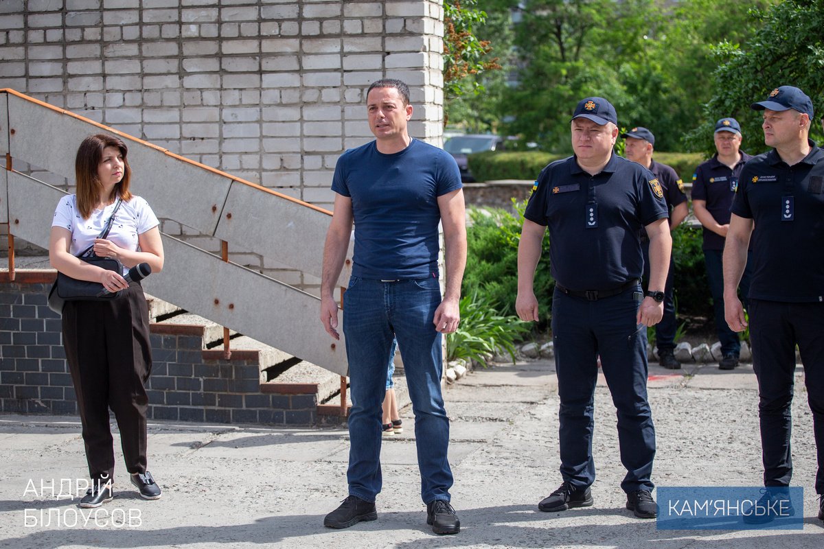 Отделение спасателей из Северодонецка временно базируется в Каменском 2