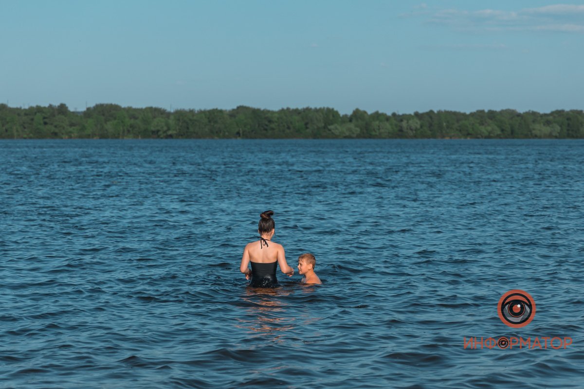 Купальный сезона в Днепре не открывали! Купальный сезона в Днепре не открывали!