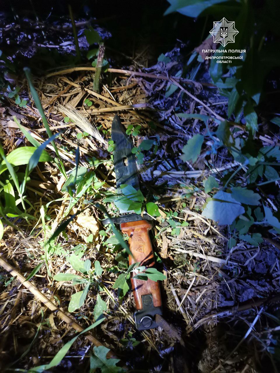 В Днепре задержали мужчину, который ножом угрожал прохожим 1