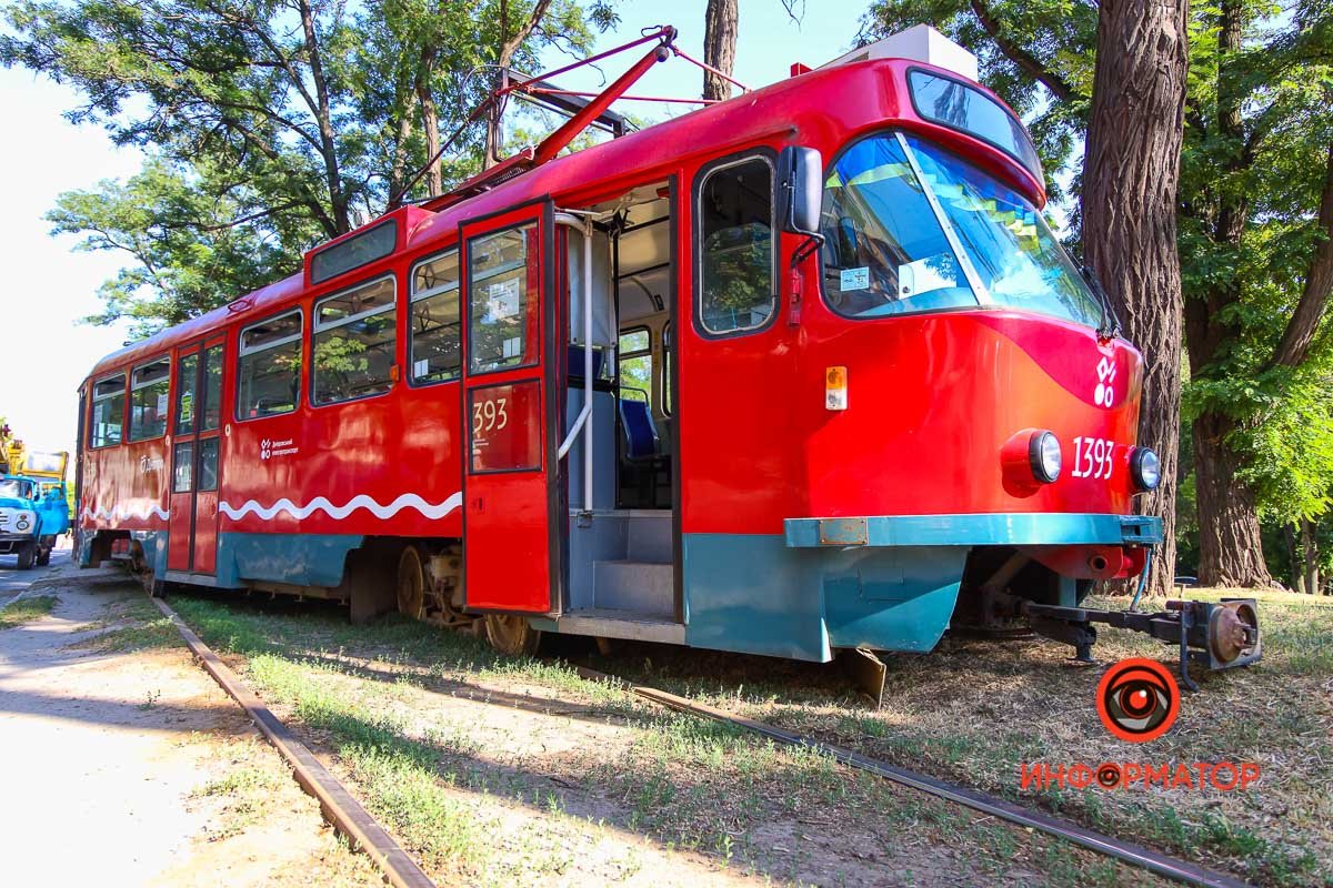 Движение трамваев в строну вокзала приостановлено