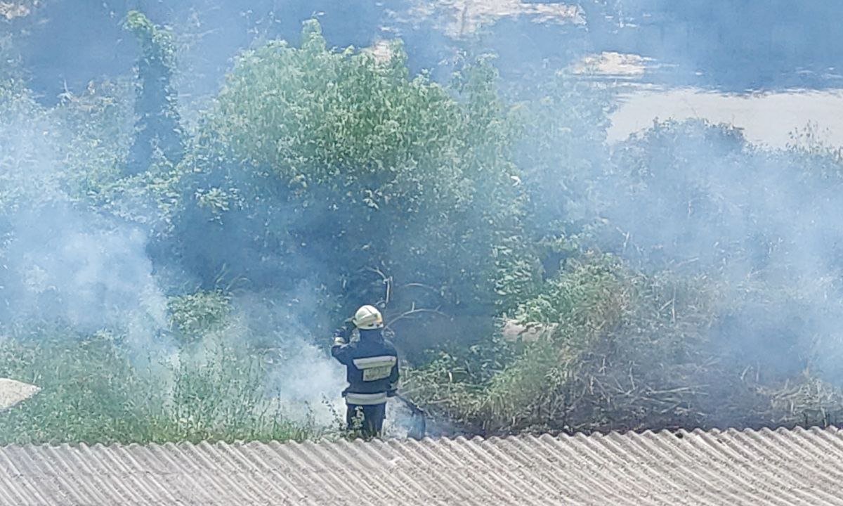 Во вторник, 28 июня, на улице Большой Диевской, 46, случился пожар