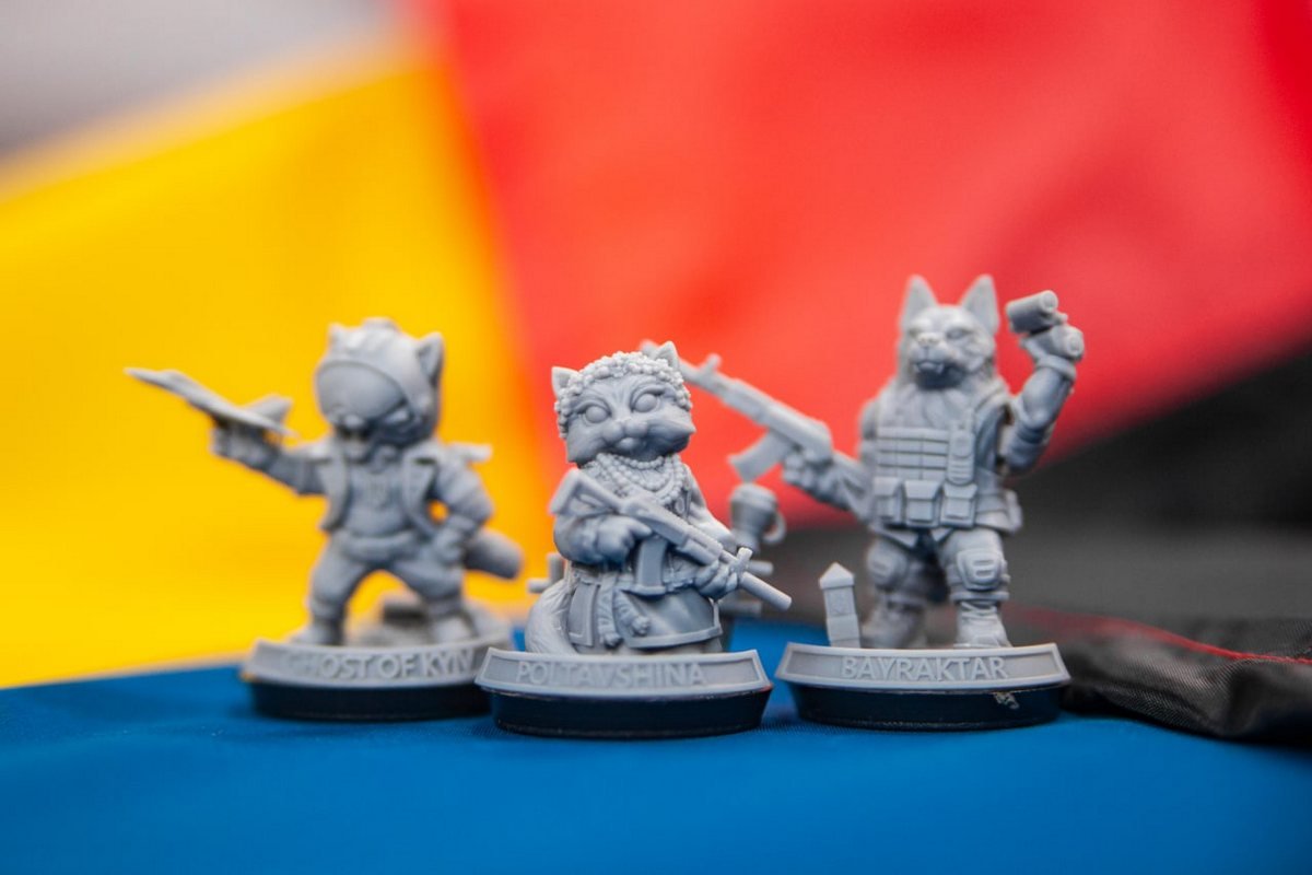 "Украинские котики" - набор фигурок от Wargames Crew "Украинские котики" - набор фигурок от Wargames Crew