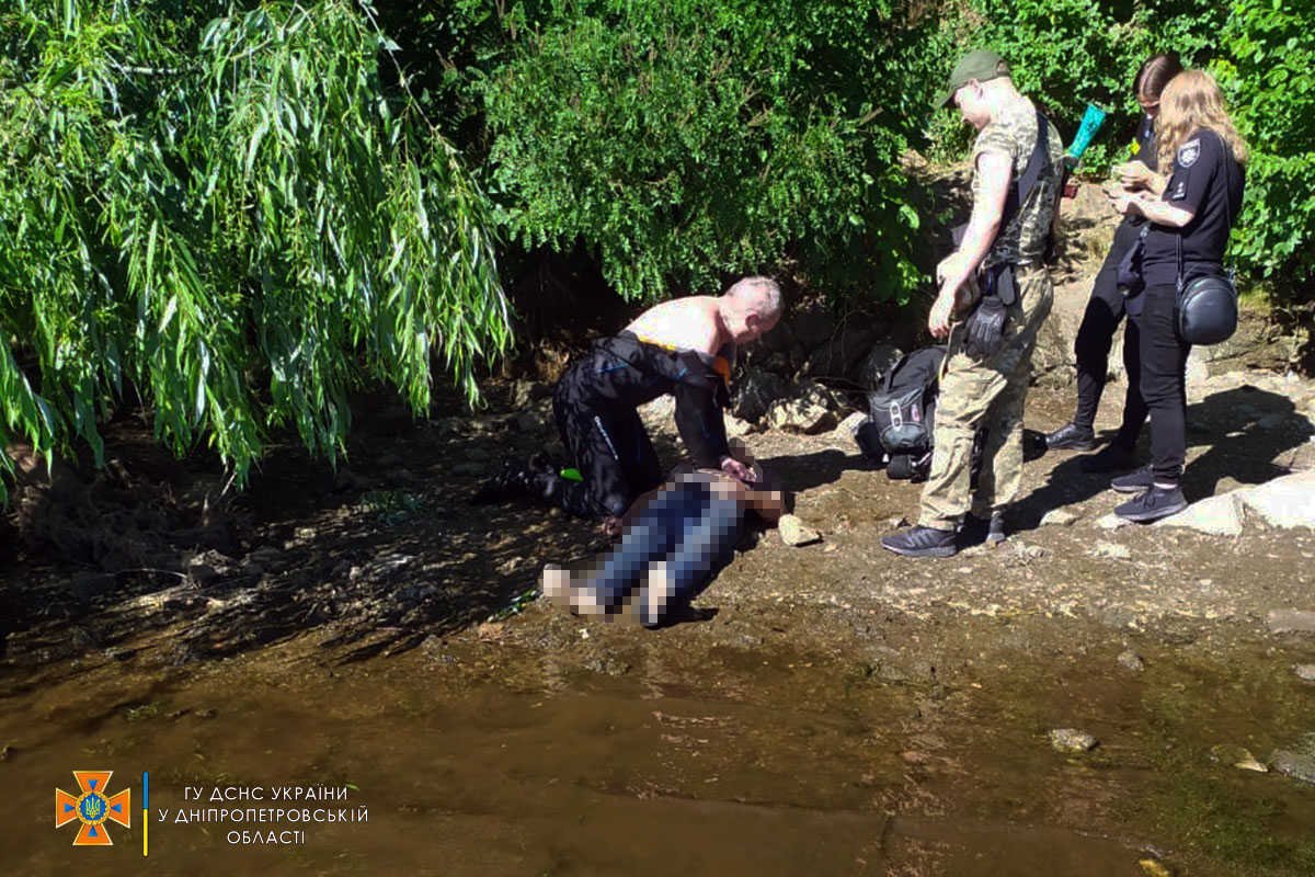 В Днепре на Монастырском острове утонул мужчина 1