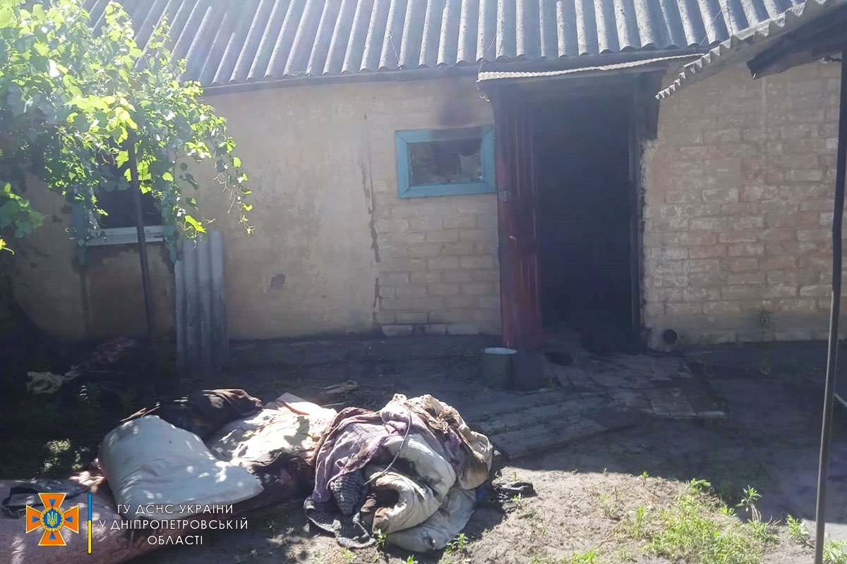 Горела летняя кухня Горела летняя кухня