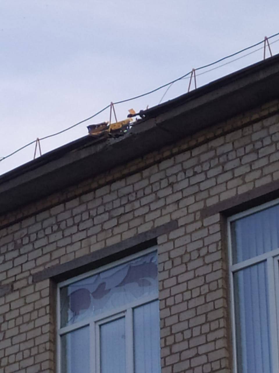 Ударили по жилому сектору