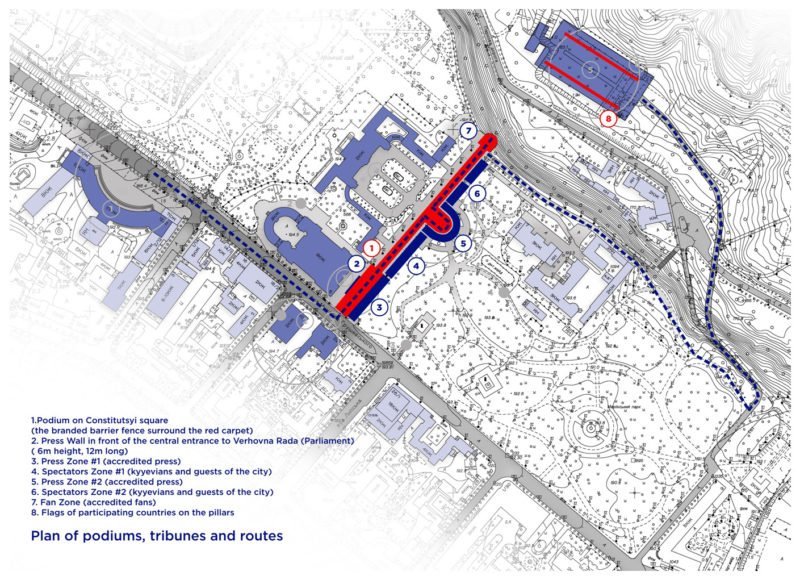 Узнай, что будет происходить на самой длинной красной дорожке в истории Евровидения 2
