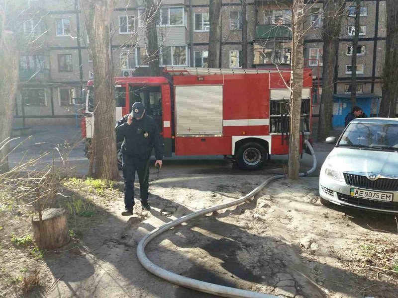 В Днепре во время пожара погибла женщина 2
