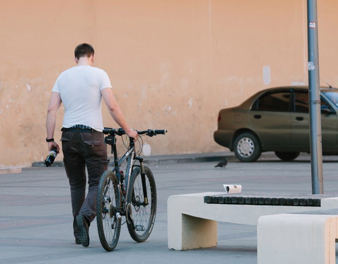 Солнце, птички и люди в футболках: в Днепр пришла настоящая весна 12