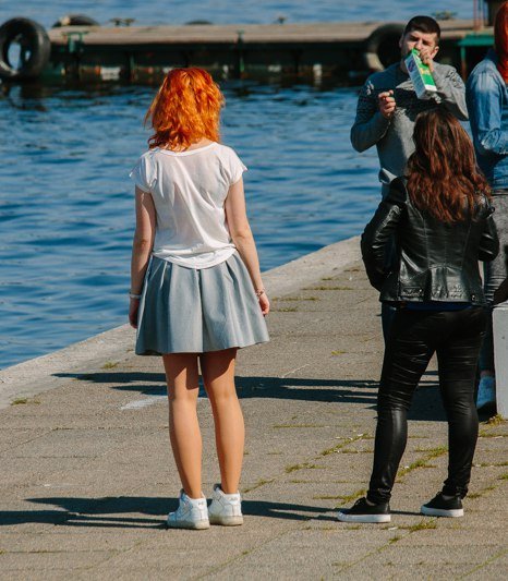 Солнце, птички и люди в футболках: в Днепр пришла настоящая весна 29