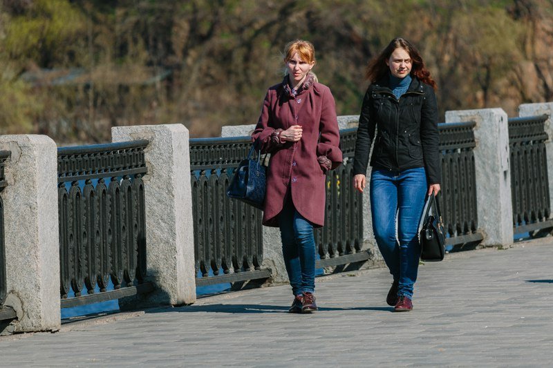 Солнце, птички и люди в футболках: в Днепр пришла настоящая весна 32