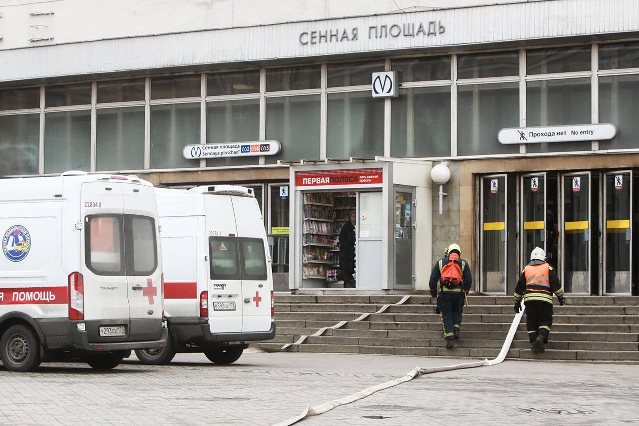 Теракт в метрополитене Питера: десятки погибших и полсотни раненых 2