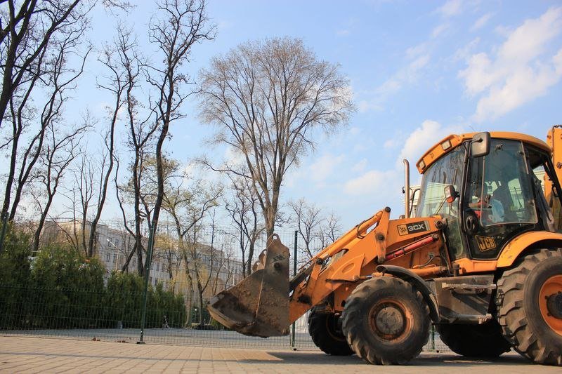 На Аллее памяти возле ОГА посадили 180 туй 6