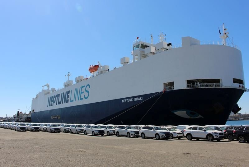 В Украину доставили новые машины для полиции 1