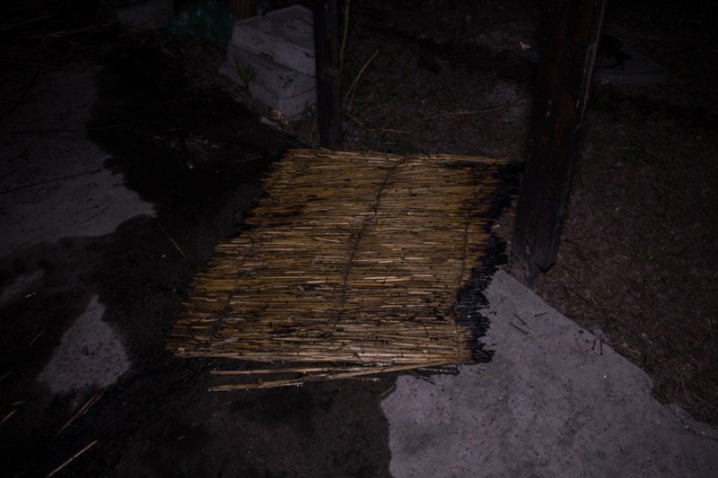 Ночной пожар на проспекте Поля: неизвестные подожгли кафе 9