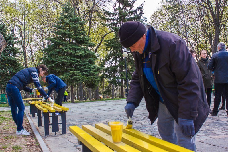 Субботник в Днепре: чистим-чистим и вычистим 2