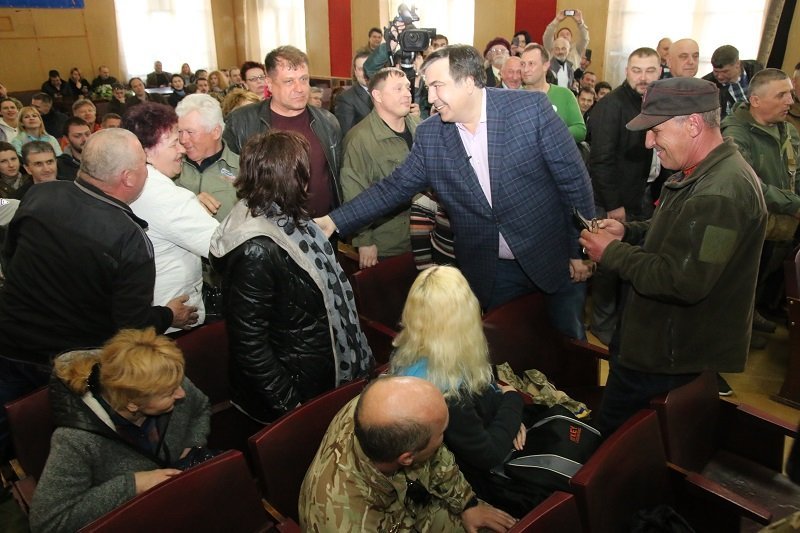 Зачем в Днепр приезжал Михаил Саакашвили 1