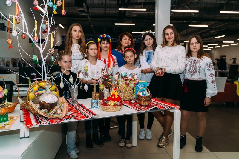 Красота своими руками: в Днепре прошла выставка пасхальных поделок 3