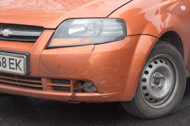 ДТП на Донецком шоссе: Chevrolet сбил бабушку на скутере 4