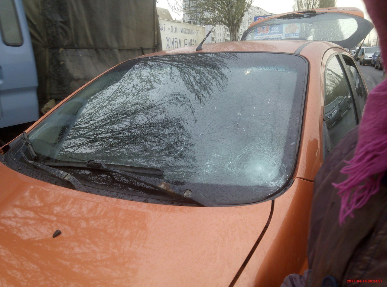 ДТП на Донецком шоссе: Chevrolet сбил бабушку на скутере 5