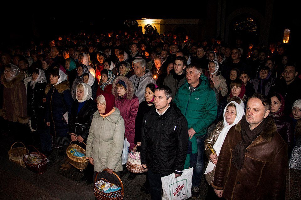 Пасха в Днепре: как отметили праздник в храме на Северном 1