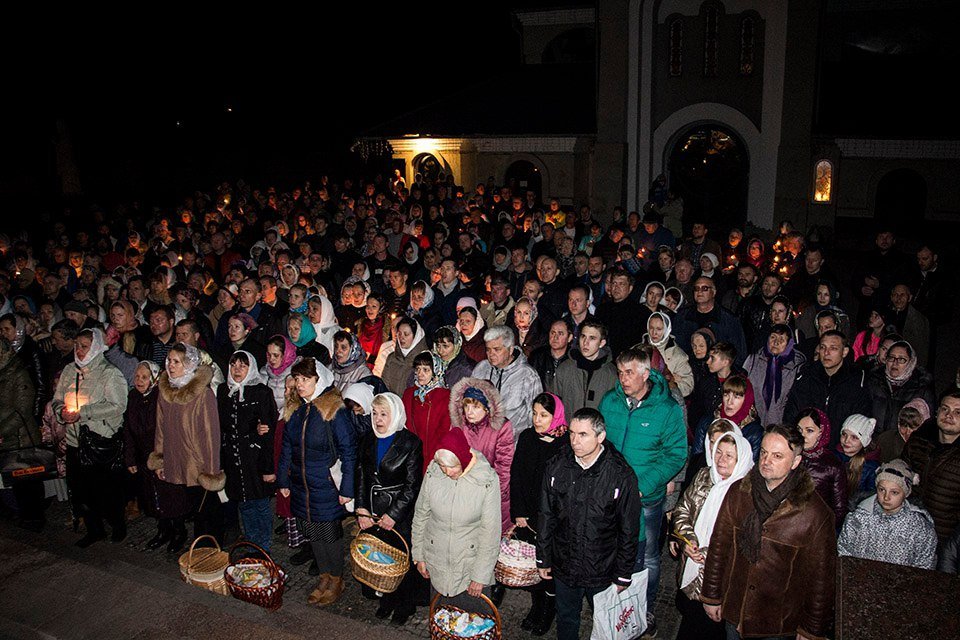 Пасха в Днепре: как отметили праздник в храме на Северном 3