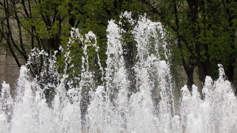 Выходной в Днепре: пустые улицы, одинокие фонтаны и цветущие магнолии 12