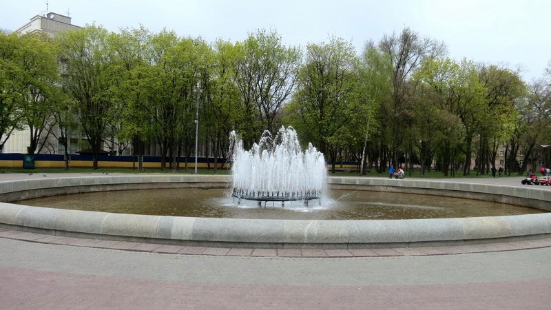 Выходной в Днепре: пустые улицы, одинокие фонтаны и цветущие магнолии 15