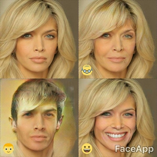 Преображение известных людей Днепра в FaceApp 9