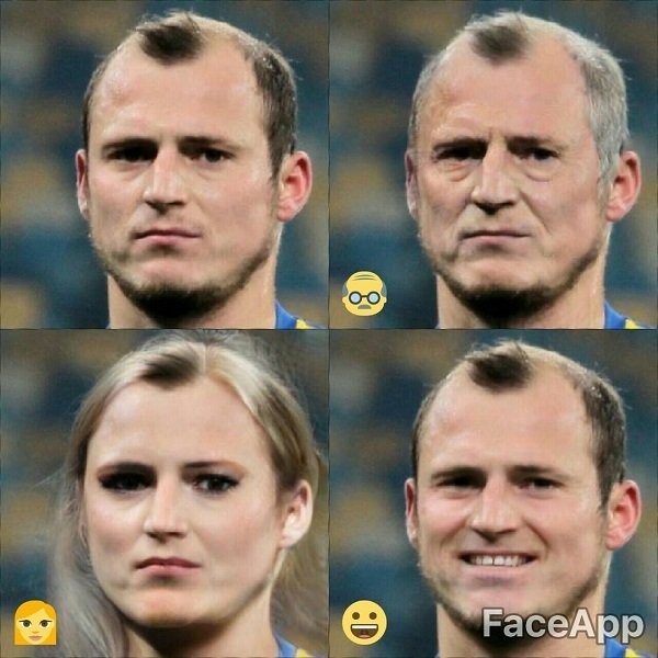 Преображение известных людей Днепра в FaceApp 14