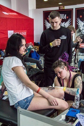 Проверено на себе: каково это - бить тату на масштабном фестивале 4