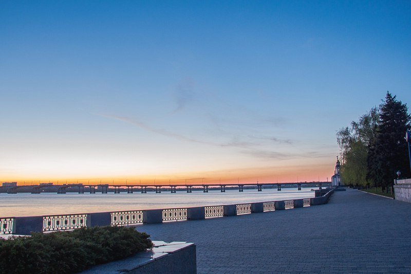 Безмолвная красота: как выглядит утренний Днепр 1