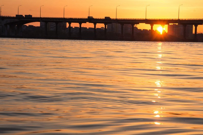 Безмолвная красота: как выглядит утренний Днепр 10