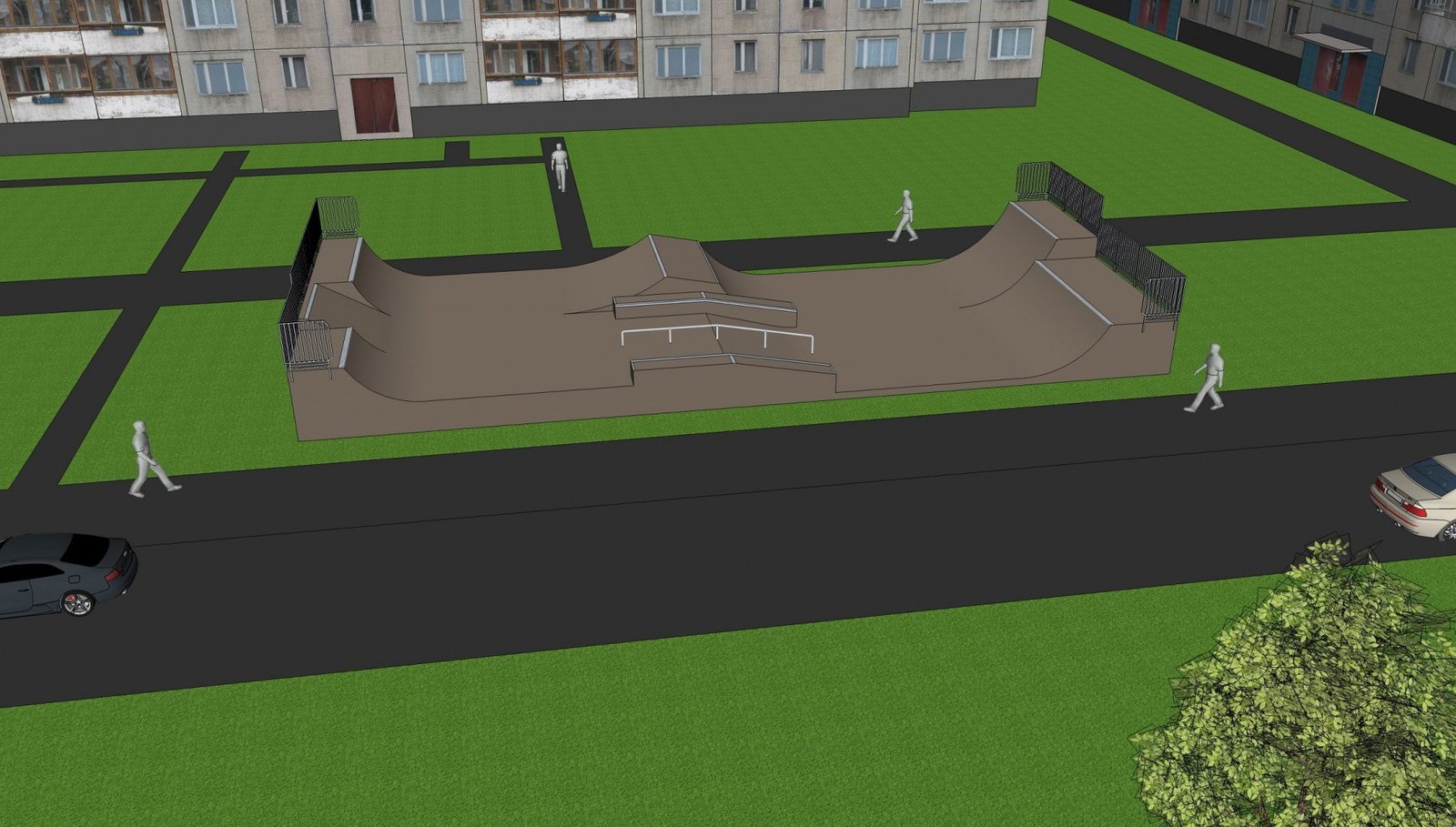 На Левом берегу Днепра хотят открыть скейт-парк 3