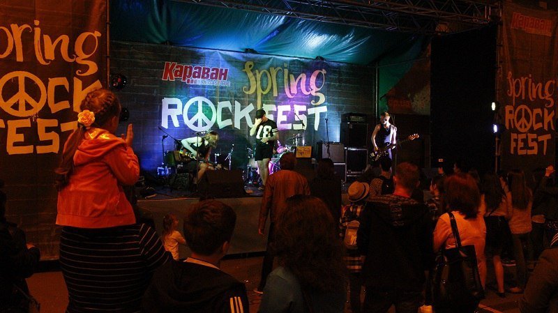 Spring Rock Fest в Днепре: крики, эмоции и песня про шаурму 6