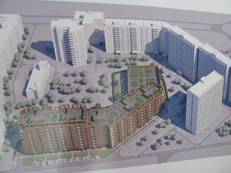 На проспекте Гагарина появится жилой комплекс эконом-класса 4