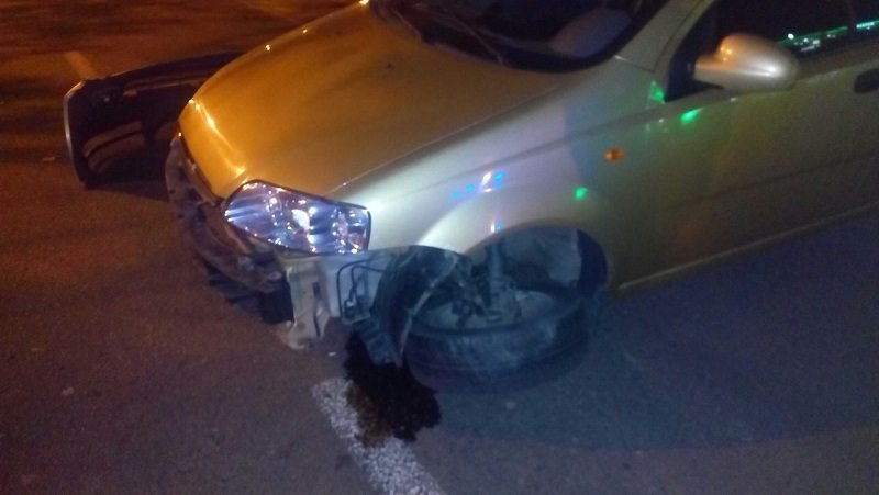 Двойное ДТП на Рабочей: таксисты быстро нашли виновного 2