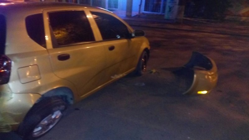 Двойное ДТП на Рабочей: таксисты быстро нашли виновного 5